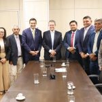 Sidney Leite e grupo em reunião sobre o Seguro-Defeso.