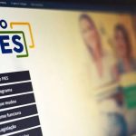 Tela do Novo FIES, com opções de menu.