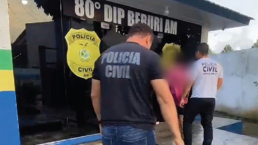 Homem é preso no interior do Amazonas