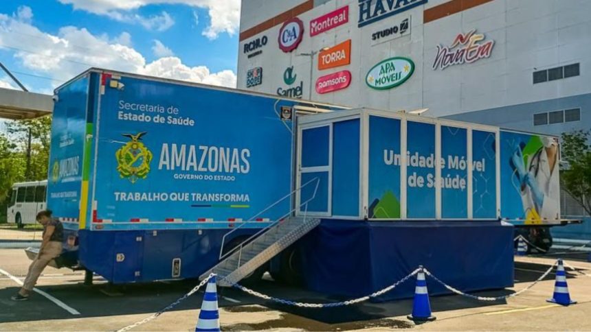 Carretas da Saúde vai ofertar exames em Manaus e Macapuru