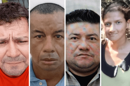 Imagem colorida mostra desaparecidos