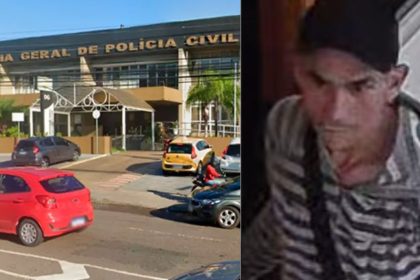 Imagem de homem procurado por furtos é divulgada