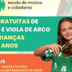 Aulas gratuitas de violino e viola no Santa Etelvina