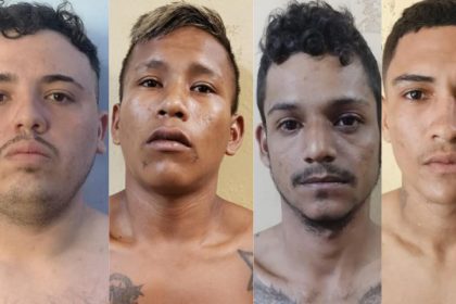 divulgada a imagem de quatro homens procurados