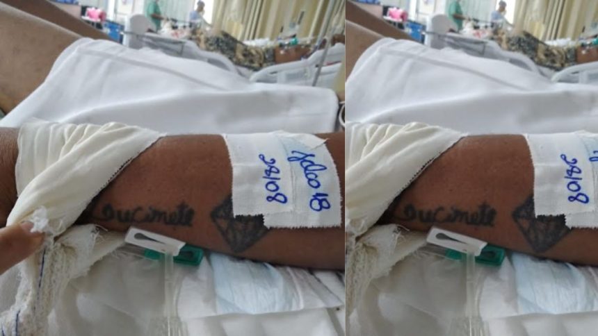 HPS João Lúcio divulga imagem de paciente