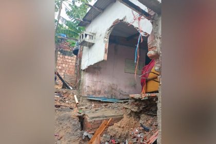 Desabamento de casas em Manaus deixa mulher ferida durante tempestade