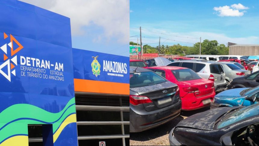 Detran-AM promove leilão e visitação de veículos