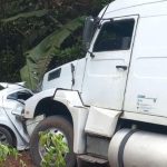 Acidente na BR-174: Caminhão colide com carro, acidente com duas vítimas fatais.
