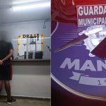 Adolescente apreendido em Manaus com faca e celular.