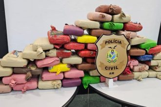 Apreensão de drogas: 65 kg de maconha skunk apreendidos pela Polícia Civil do Amazonas