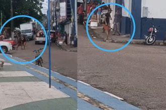 Confronto com terçados em Manacapuru