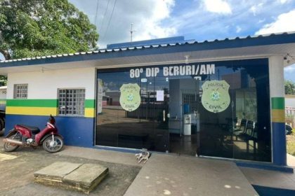 Delegacia de Polícia Civil em Beruri, Amazonas.