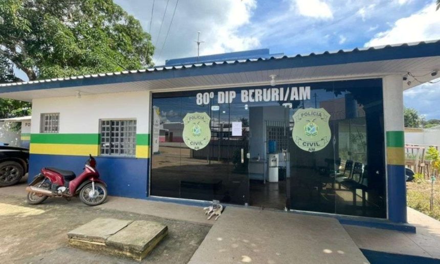 Delegacia de Polícia Civil em Beruri, Amazonas.