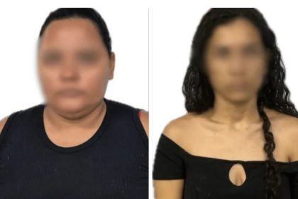 Duas mulheres em fotos. Sem mais informações disponíveis.