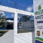 Fachada da Delegacia Interativa de Polícia de Alvarães (AM)