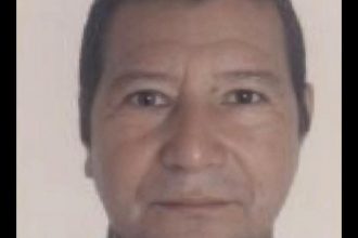 Foto de idoso, possivelmente falecido, em busca de identificação de familiares pelo IML de Manaus.