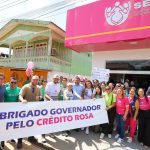 Grupo celebra inauguração do ponto do Crédito Rosa em Beruri.