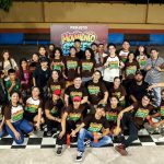 Grupo de dançarinos do projeto Movimento Street em Parintins