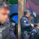 Guarda Municipal ferido durante ação no Centro de Manaus.