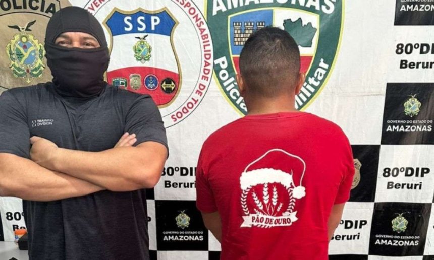 Homem preso por estupro de vulnerável contra criança de 8 anos.