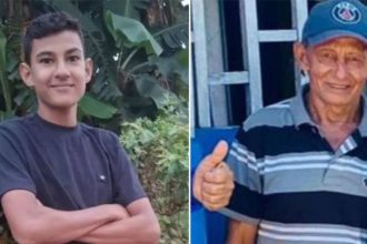 João Emmanuel da Silva e Elias Emmanuel da Silva Andrade, vítimas de ataque de piranhas.