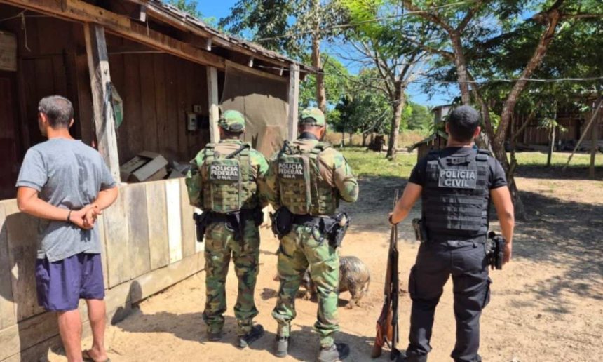 Polícia Federal e Polícia Civil prendem ex-PM em Rondônia.
