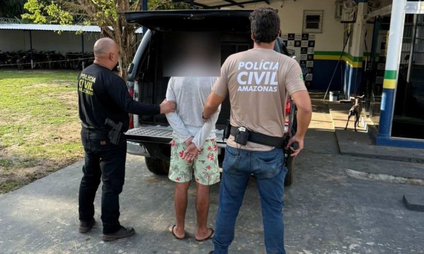 Polícia prende suspeito de estupro contra neta de 3 anos.