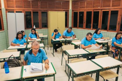 Alunos do EJA do Sesc Amazonas