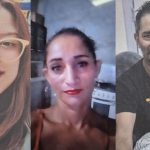 Retratos de três pessoas desaparecidas em Manaus, divulgados pela Polícia Civil.