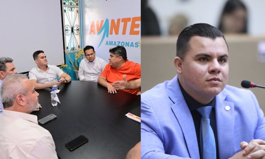 Reunião do diretório do Avante Amazonas para discutir a expulsão do deputado Wanderley Monteiro