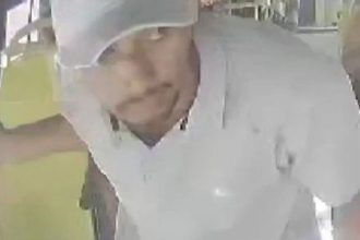Suspeito de roubos em ônibus, imagem divulgada pela Polícia Civil do Amazonas