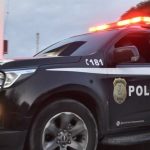 Viaturas da Polícia Civil do Amazonas (PC-AM) em ação.