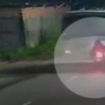 Motociclista colide com ônibus e fica ferido no bairro Parque 10, em Manaus