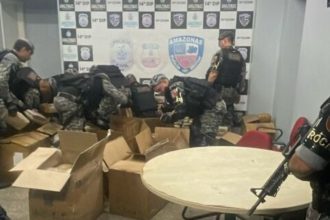 Polícia apreende grande quantidade de drogas no Bairro Mauazinho, em Manaus
