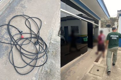 Homem é preso por agredir esposa com fio elétrico em Nova Olinda do Norte