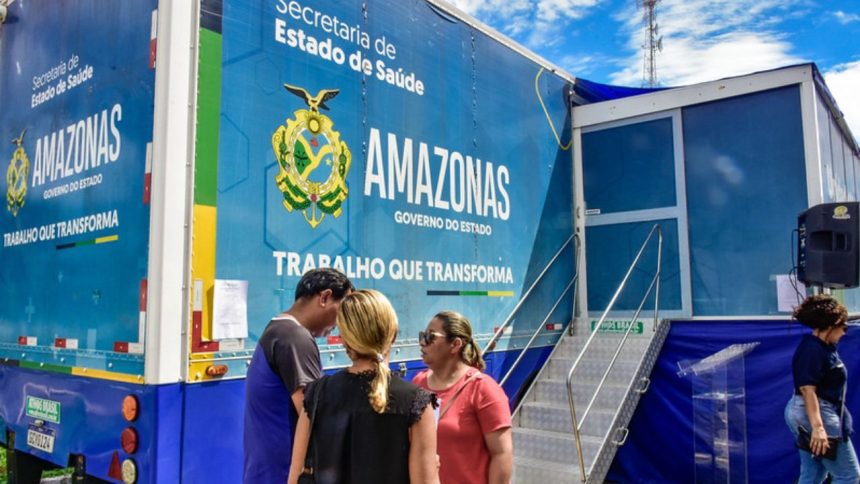 Carretas da Saúde atendem em Itacoatiara e zona leste de Manaus; confira serviços disponíveis