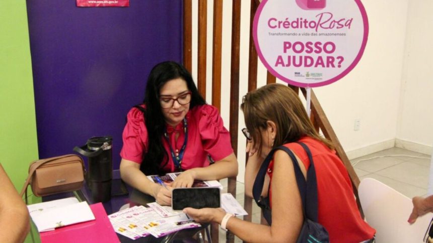 Crédito Rosa tem nome telefone para mulheres empreendedoras em Manaus