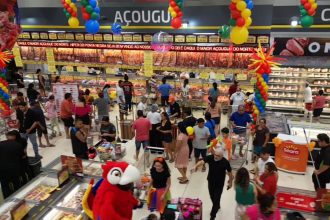 Hiper DB Ponta Negra inaugura maior açougue de Manaus