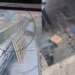 Câmera registra trabalhador caindo ao embarcar mercadoria no porto de Manaus