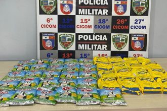Adolescentes são apreendidas após furto de pacotes de leite em supermercado de Manaus