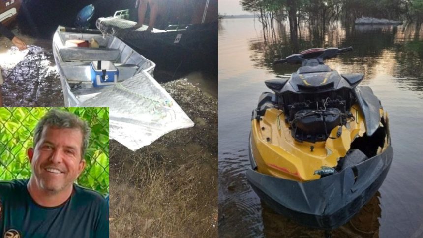 Empresário Robson Tiradentes se envolve em acidente com jet ski que deixa três desaparecidos