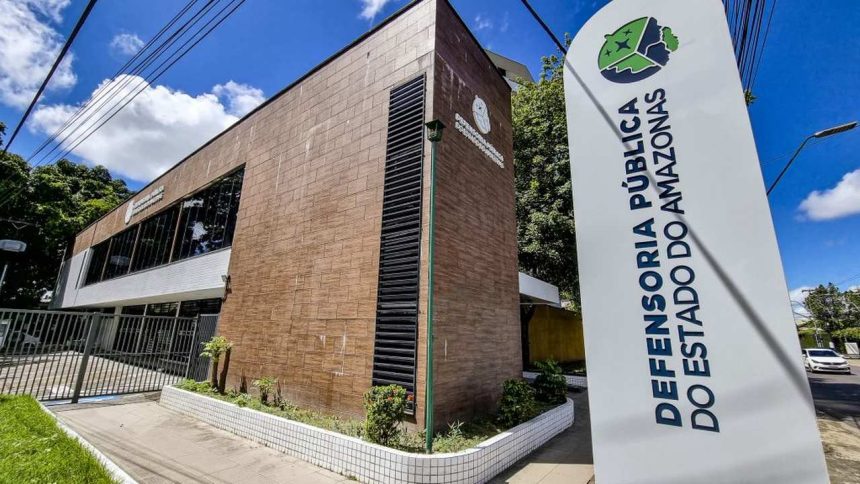 Fachada da Defensoria Pública do Estado do Amazonas em Manaus