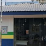 Fachada de delegacia em Carauari, Amazonas.