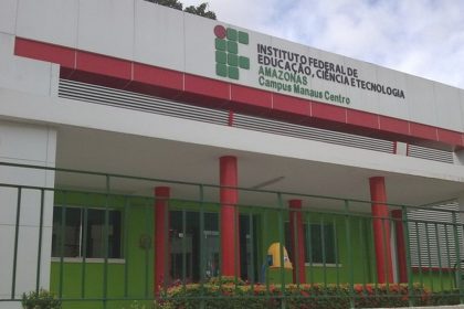 Fachada do Instituto Federal de Educação, Ciência e Tecnologia do Amazonas (IFAM), Campus Manaus Centro.
