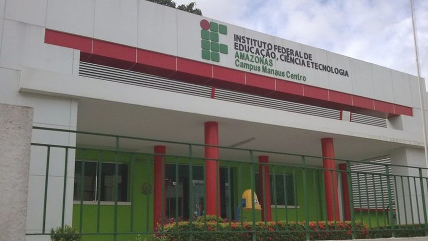 Fachada do Instituto Federal de Educação, Ciência e Tecnologia do Amazonas (IFAM), Campus Manaus Centro.