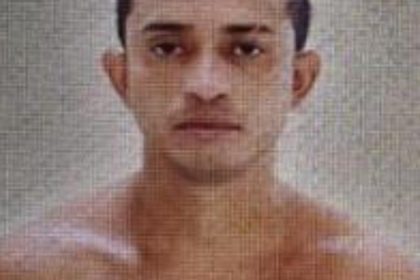 Foto de suspeito de assassinato em Manacapuru, procurado pela polícia.