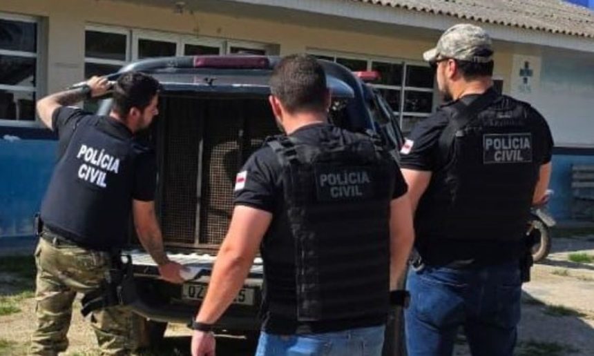 Polícia Civil do Amazonas realiza prisão de suspeitos de crimes sexuais em Amaturá.