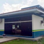 Prédio da polícia em Codajás, Amazonas, Brasil.