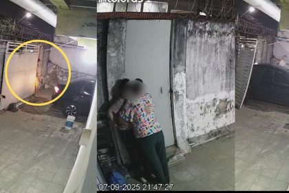 Tentativa de assalto registrada em Manaus: família sob ameaça.