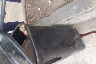 Corpo de homem é encontrado no Centro